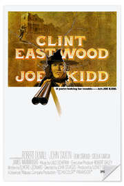 Sticker mural Clint Eastwood - "Joe Kidd", 1972