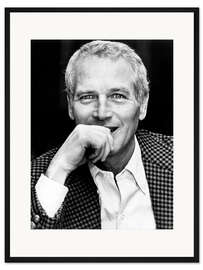 Gerahmter Kunstdruck Paul Newman in "Die Sensationsreporterin", 1981