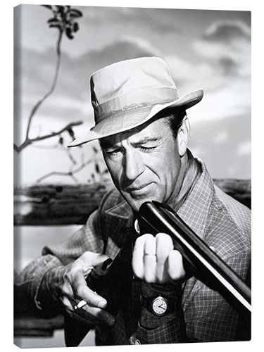 Quadro em tela Gary Cooper, "Springfield Rifle", 1952