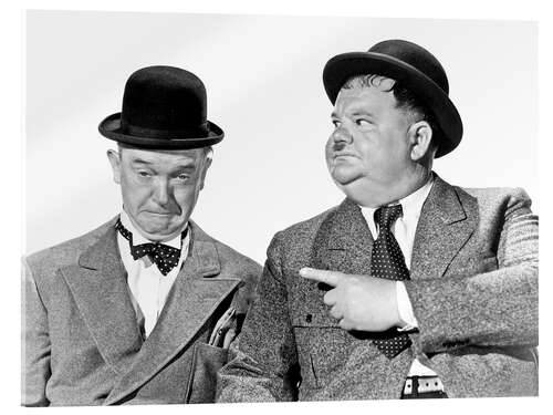 Akryylilasitaulu Laurel and Hardy IV