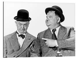 Cuadro de aluminio Laurel and Hardy IV