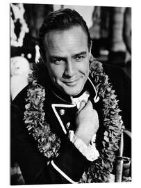 Gallery Print Marlon Brando in "Meuterei auf der Bounty", 1962