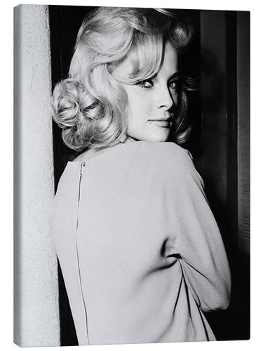 Canvas print Virna Lisi in "How to Murder Your Wife", 1965