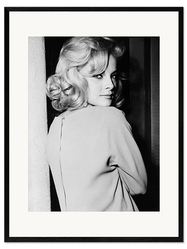 Gerahmter Kunstdruck Virna Lisi in "Wie bringt man seine Frau um", 1965