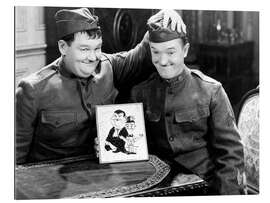 Galleritryk Laurel &amp; Hardy in &quot;Pack up your Troubles&quot;, 1932