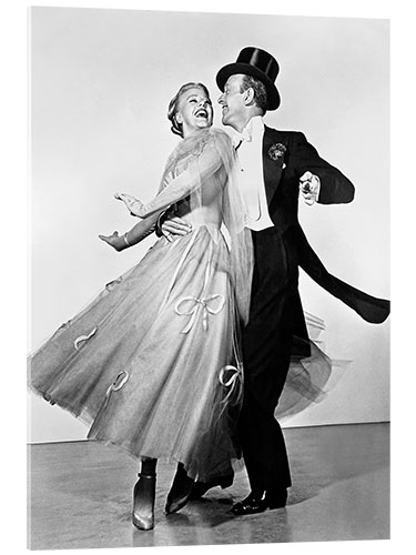 Akrylbilde Ginger Rogers and Fred Astaire, 1949