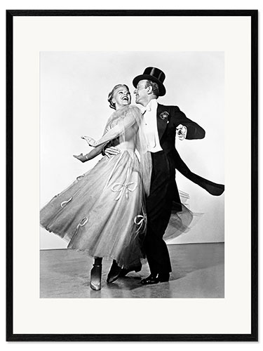 Innrammet kunsttrykk Ginger Rogers and Fred Astaire, 1949