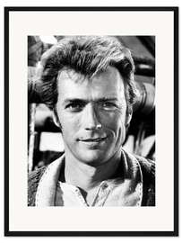 Gerahmter Kunstdruck Clint Eastwood, 1969