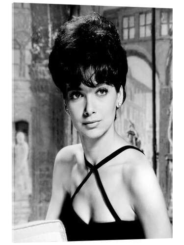 Quadro em acrílico Suzanne Pleshette, 1963