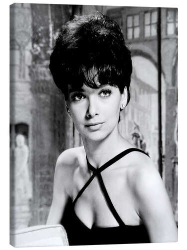 Canvas print Suzanne Pleshette, 1963