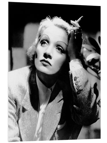 PVC print Marlene Dietrich, ca. 1936