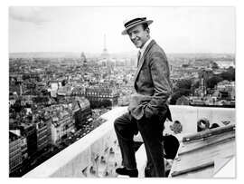 Sticker mural Fred Astaire Enjoy the Parisian Skyline, 1957