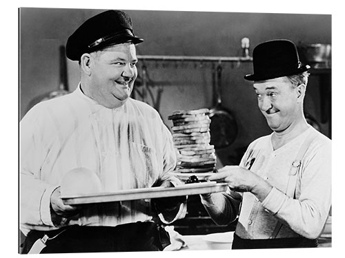 Galleritryk Oliver Hardy, Stan Laurel in "Great Guns", 1941