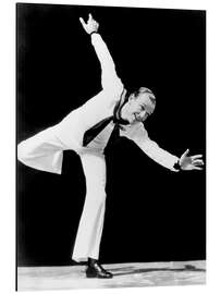 Aluminium print Fred Astaire in "Follow the Fleet", 1936