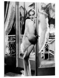 Gallery Print Marlene Dietrich in &quot;Perlen zum Glück&quot;, 1936