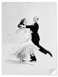 Naklejka na ścianę Fred Astaire und Rita Hayworth, 1942