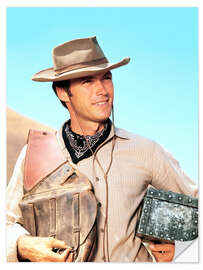 Wandsticker Clint Eastwood in "Rawhide"