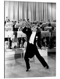 Magnettafel Fred Astaire spielt die Trompete, 1940