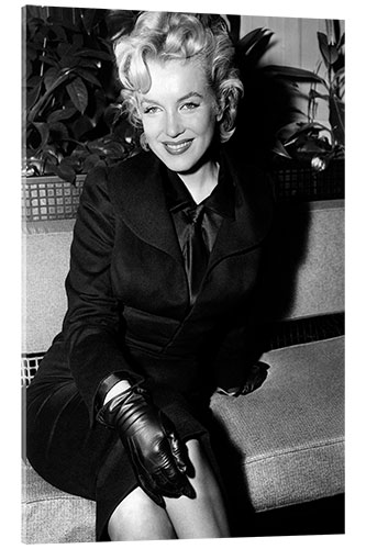 Acrylic print Marilyn Monroe, at a Los Angeles Press Conference, 1956