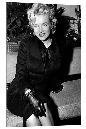 Quadro em plexi-alumínio Marilyn Monroe, at a Los Angeles Press Conference, 1956