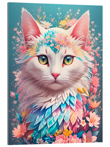 Gallery print Floral Cat