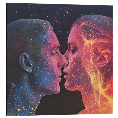 Gallery print Nebula Kiss