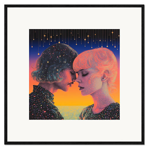 Framed art print Beyond Love's Horizon