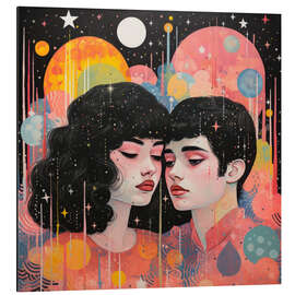 Magnettafel Surreal Love Impressions