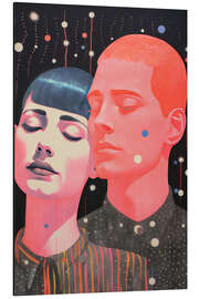 Magnettafel Porträts Surrealer Seelen