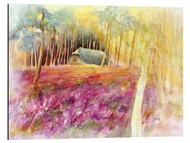 Magnettafel In der Lüneburger Heide