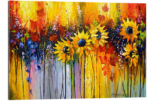 Quadro em plexi-alumínio Melody of Autumn