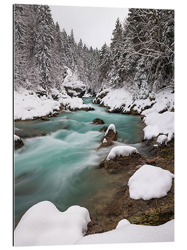 Gallery print Winter in the Riß Valley