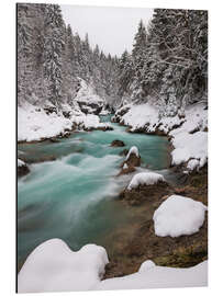 Magnettafel Winter im Rißtal