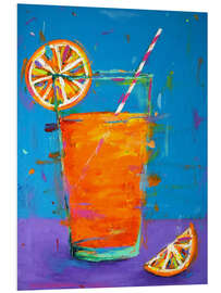 Quadro em PVC Orange Juice