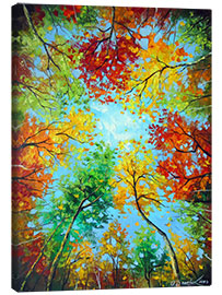 Canvas print In the Autumn Forest