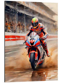 Magnettafel Moto GP Race