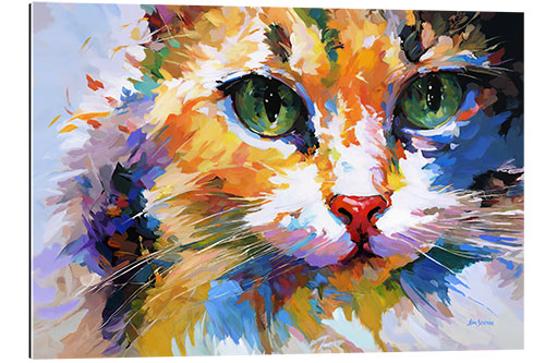 Gallery print Colourful Cat’s Gaze