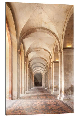 Gallery print Vaulted Corridor in Eberbach Monastery