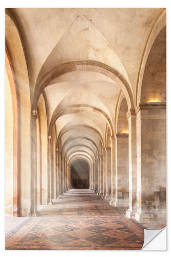 Sisustustarra Vaulted Corridor in Eberbach Monastery