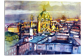 Gallery print Vienna View of Karlskirche