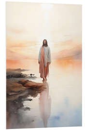 Foam board print Jesus Walking on Water