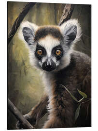 Magnettafel Lemur