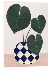 Foam board print Houseplant