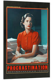 Magnettafel Procrastination