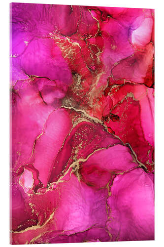 Acrylglasbild Pinky