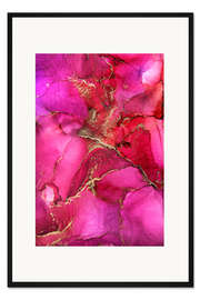 Gerahmter Kunstdruck Pinky