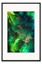 Gerahmter Kunstdruck Snake