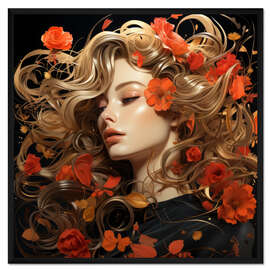 Gerahmter Kunstdruck Goddess Glam