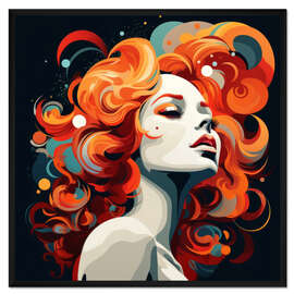 Gerahmter Kunstdruck Majestic Muse