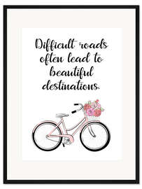 Gerahmter Kunstdruck Beautiful Destinations